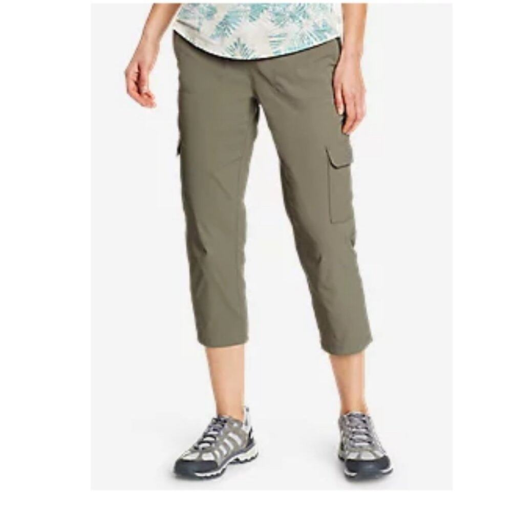 Columbia Women's Bit O Backside Green Capri Pants Size 6 Style AL8319